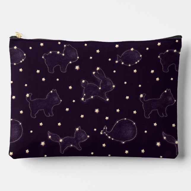 Good Night Stars Baby Accessory Pouch (Front)