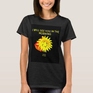 Good Night Sun Women's Black Basic T Shirt