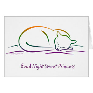 Good Night Sweet Princess (Cat)