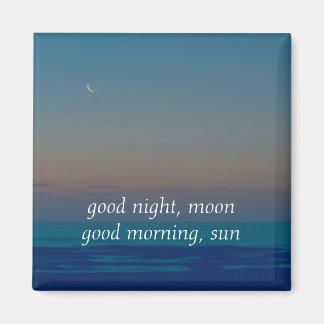 Good night to the moon magnet