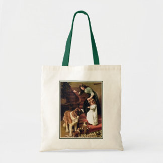 Good Night - with St. Bernard Tote Bag