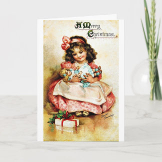 Good Old Christmas Holiday Card