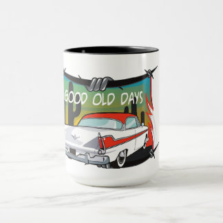 Good Old Days Classic Car Mug