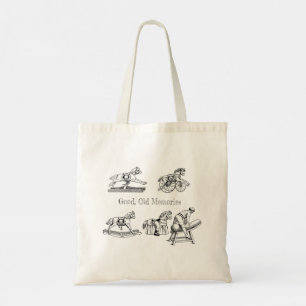Good, Old Memories (Vintage Horse Games) Tote Bag