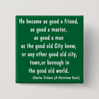 Good Old - The Scrooge Series 15 Cm Square Badge