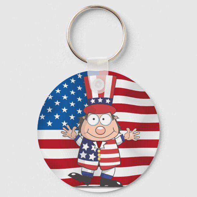 Good Old USA Key Ring (Front)