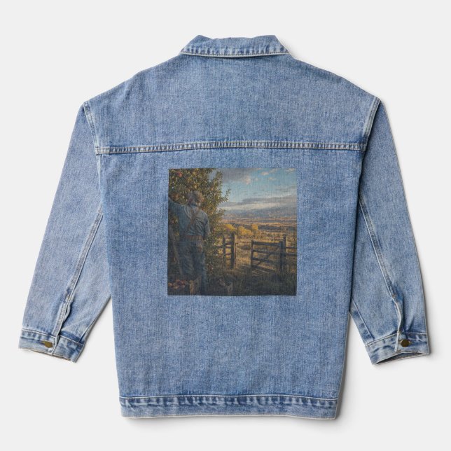 Good Ole’ Bill Orchard Light Americana Denim Jacket (Back)