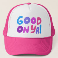 GOOD ON YA! Cute Colourful Handlettering Aussie