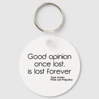 Good Opinion Key Ring
