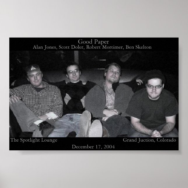 Good Paper Poster (Front)