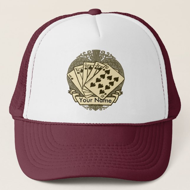 Good Poker Hand hat (Front)