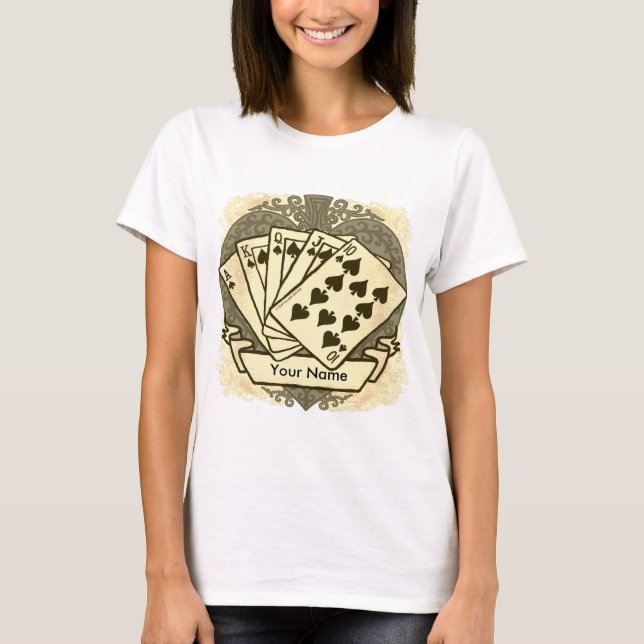 Good Poker Hand t-shirt (Front)