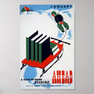 Good Reading Ahead Poster