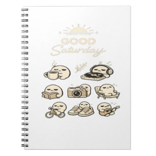 GOOD SATURDAY Cosy Weekend Vibes LUNIO™ Minima Notebook
