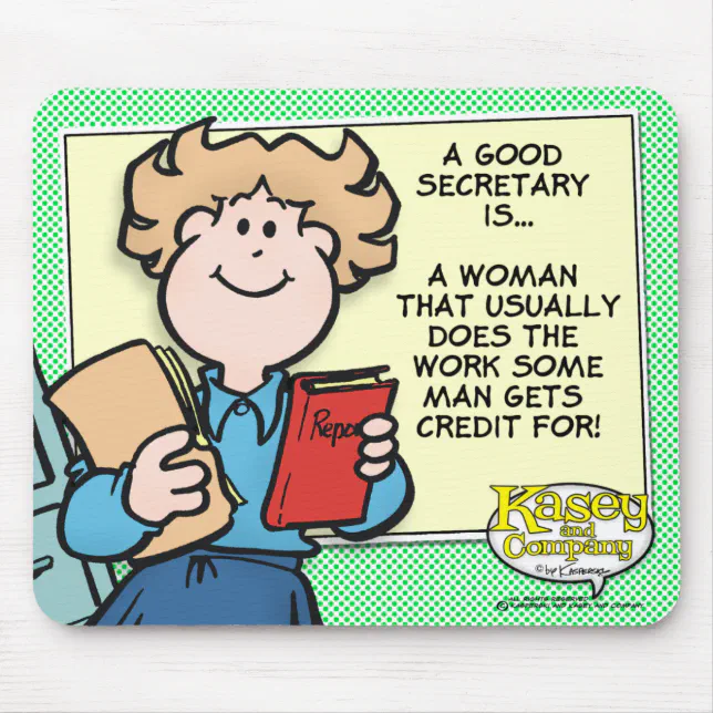Good Secretary Mouse Mat | Zazzle
