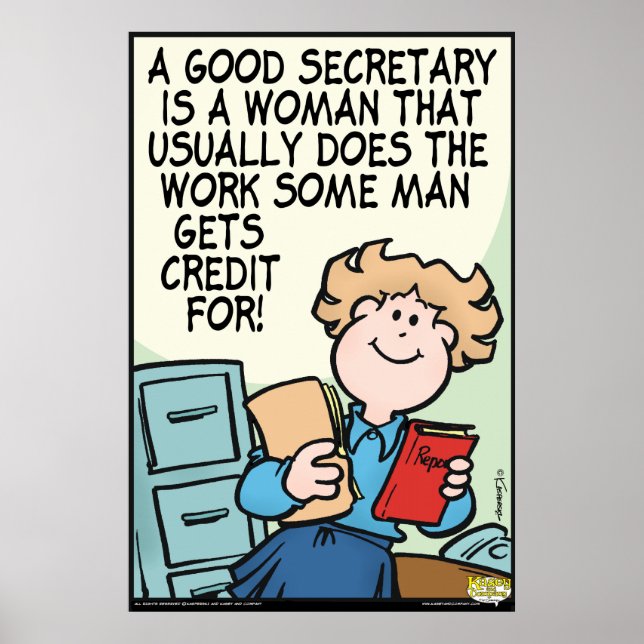 Good Secretary Poster (Front)