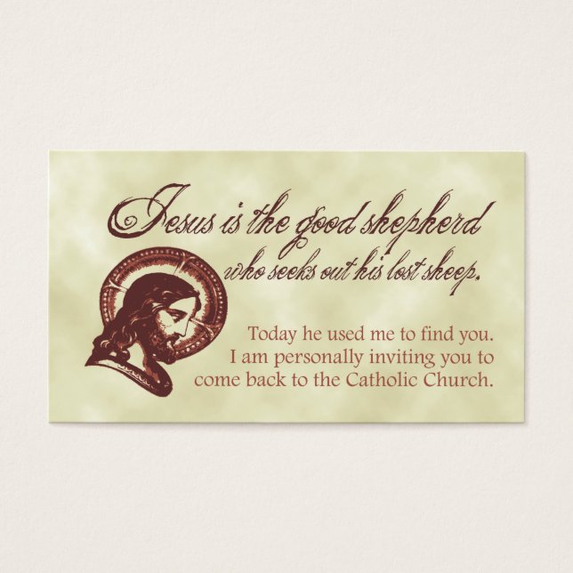 Good Shepherd Card (Front)
