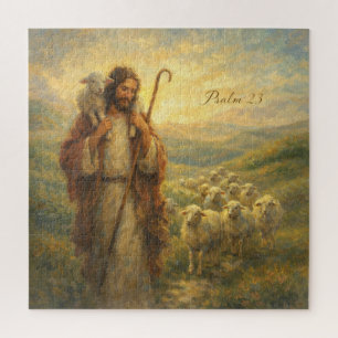 Good Shepherd Jesus Wall Decor Jigsaw Puzzle