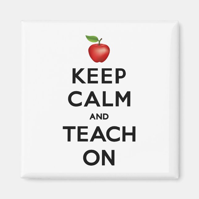 Good Teachers are Magnetic Magnet (Front)