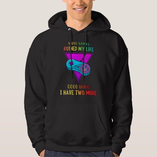 Good Thing I Have Two More  Sarcasm Pun Hoodie (Front)