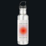 Good Things Are Coming Inspirational Quote 710 Ml Water Bottle<br><div class="desc">Good Things Are Coming - inspirational motivational quote – orange aura gradient.</div>