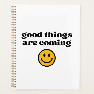good things are coming planner
