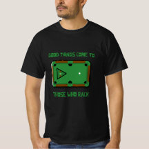 Good Things Come to Those Who Rack Billiard Player
