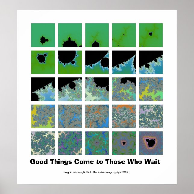 Good Things Come to Those Who Wait Poster (Front)