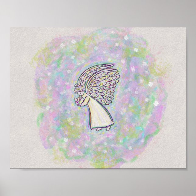 Good Things Guardian Angel Art Print Poster (Front)