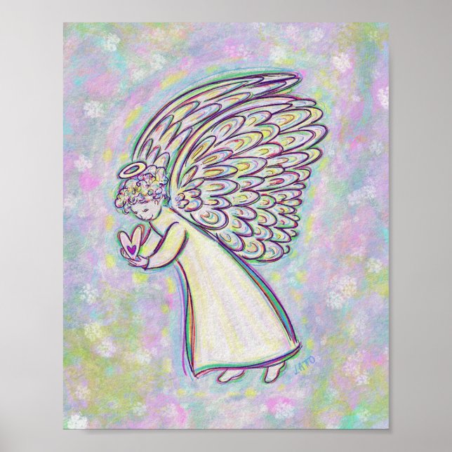 Good Things Guardian Angel Art Print Posters (Front)