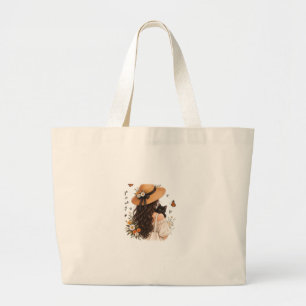 Good Things Take Time" Aesthetic Canvas Tote Bag –
