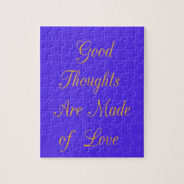 Good Thoughts are Made of Love Jigsaw Puzzle (Vertical)