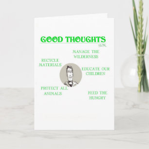 Good Thoughts card