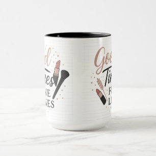 Good Times, Fine Lines (Makeup) Halloween Gifts Mug
