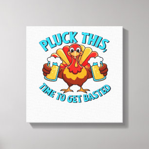 Good Times Happy Thamksgiving Classic T-Shirt Canvas Print