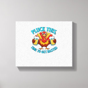 Good Times Happy Thamksgiving Classic T-Shirt Canvas Print