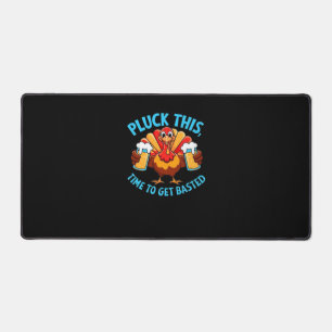 Good Times Happy Thamksgiving Classic T-Shirt Desk Mat