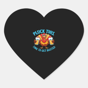 Good Times Happy Thamksgiving Classic T-Shirt Heart Sticker