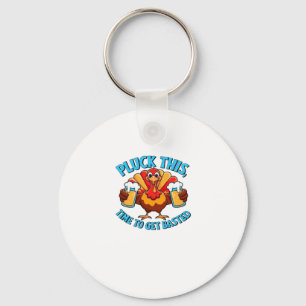 Good Times Happy Thamksgiving Classic T-Shirt Key Ring