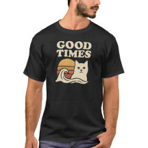 Good Times Retro T-Shirt – Vintage Positive Vibes