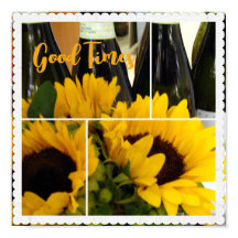 Good Times  Sunflowers Poster