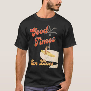 Good Times Tan Lines 70s Vintage Retro Palm Beach T-Shirt