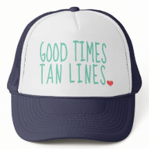 Good Times Tan Lines Summer hat girls