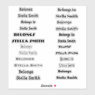 Good to read handwriting script personaliz name