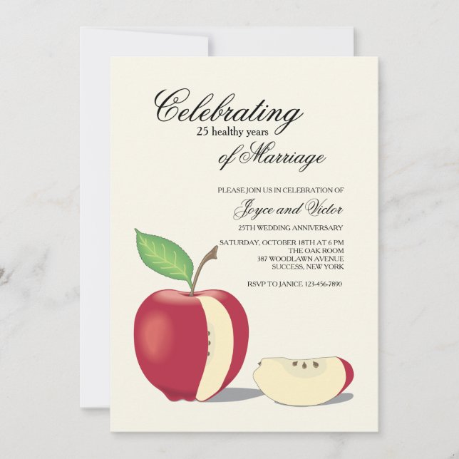 Good To The Core Invitation (Front)