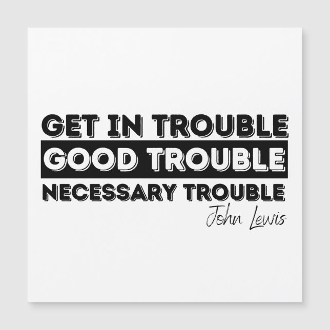 good trouble john lewis (Front)