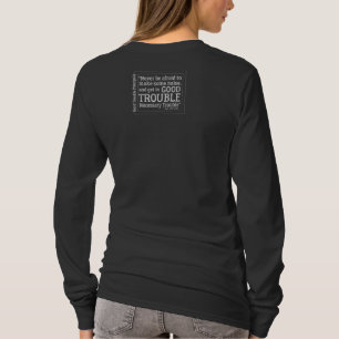 Good Trouble Principals T-Shirt B+W