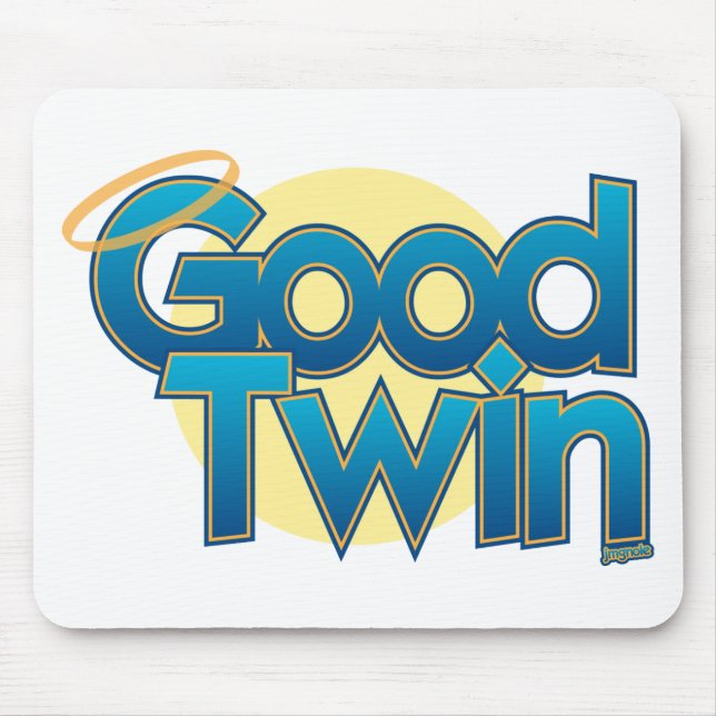 Good Twin Mouse Mat (Front)