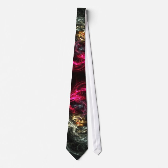 Good Versus Evil Fractal Tie (Front)