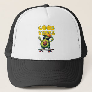 Good vibes Avocado Trucker Hat